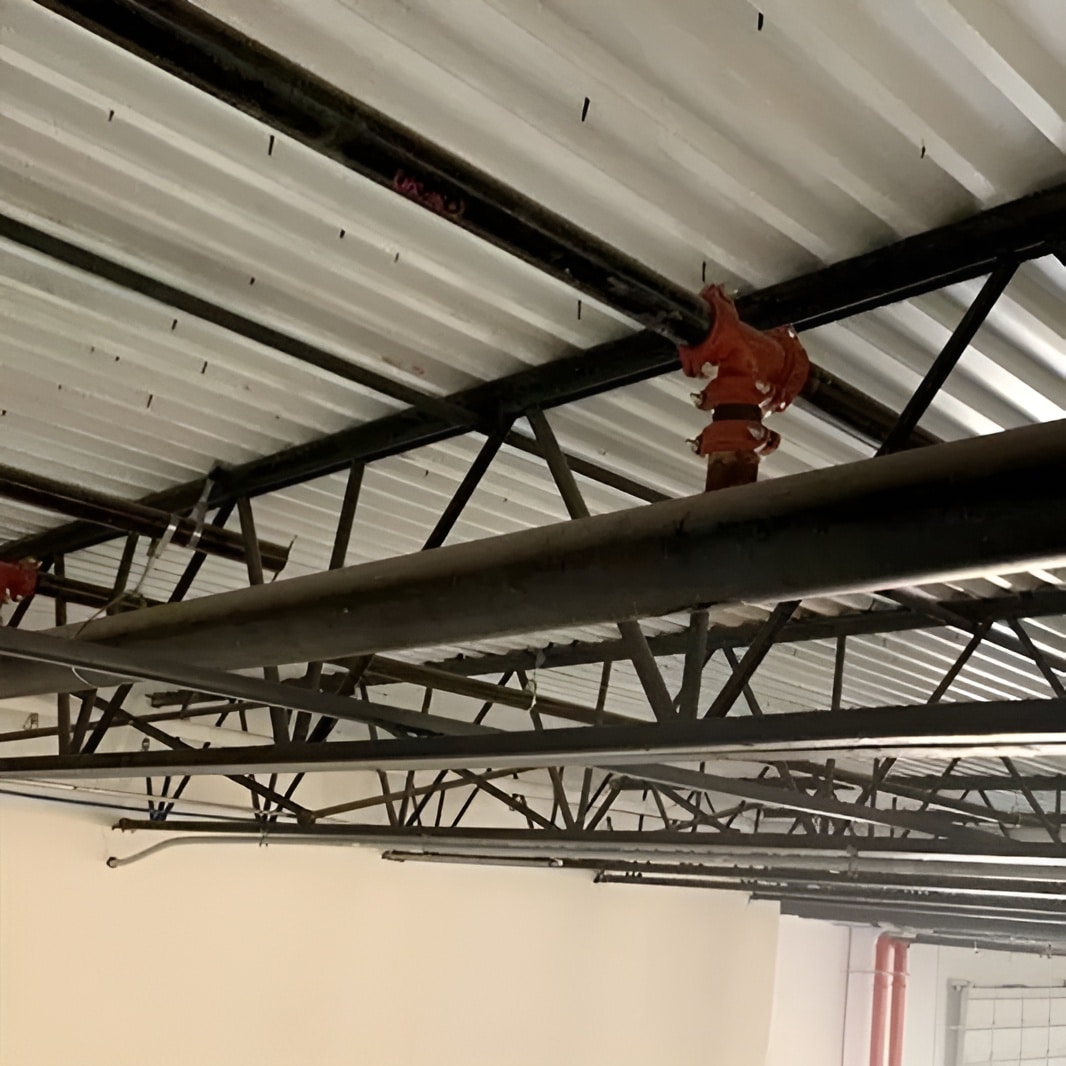 commercial ceiling high dusting