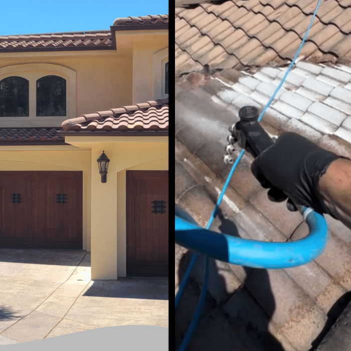 ultimate house wash roof